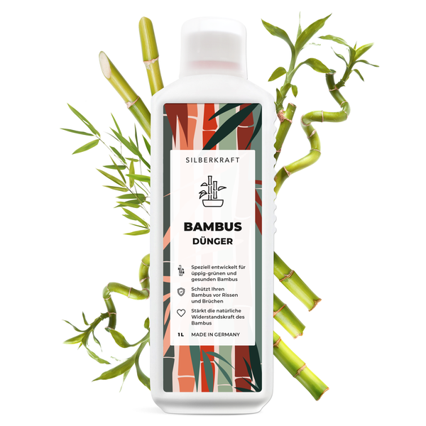 Engrais pour bambou - Engrais liquide minéral NPK avec azote - Engrais pour bambou - Fertiliser le bambou - Silberkraft