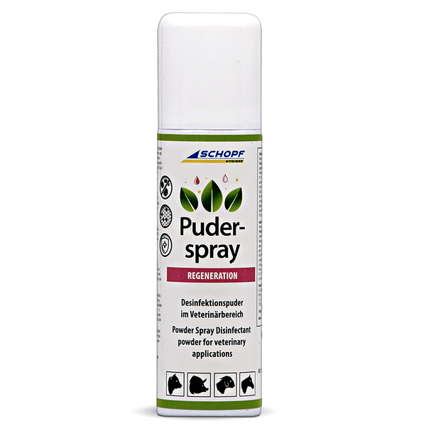 Spray désinfectant en poudre : Hygiène d'étable très efficace pour les élevages laitiers - Silberkraft