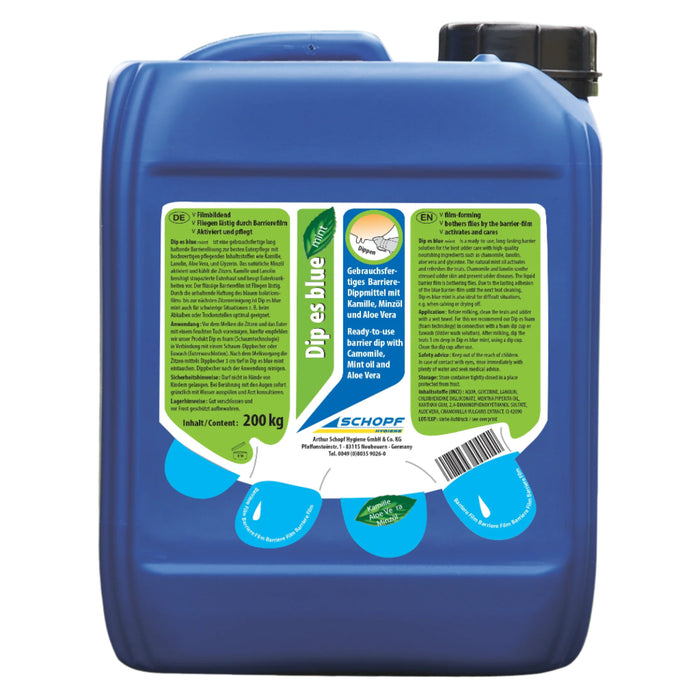 Dip es blue mint : Agent de trempage longue durée pour un soin optimal de la mamelle