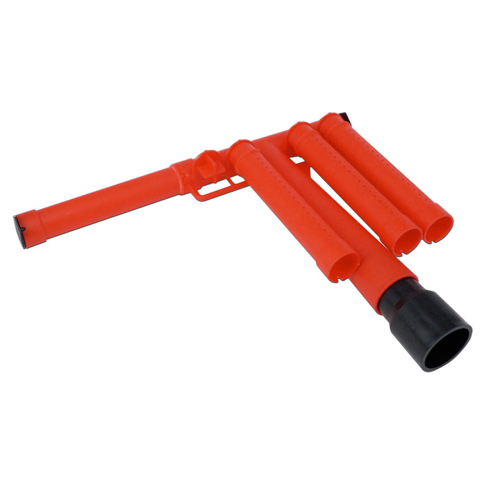 Barre d'arrosage pour un arrosage précis et une destruction des mauvaises herbes dans le jardin