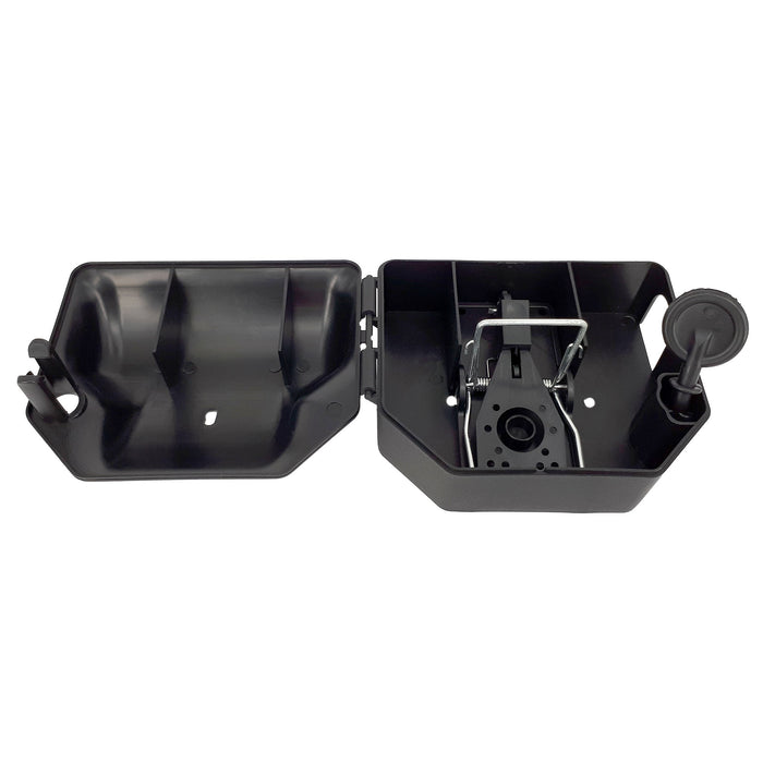 Dépôt d'appâts pour souris avec piège à pression pour la maison et le jardin