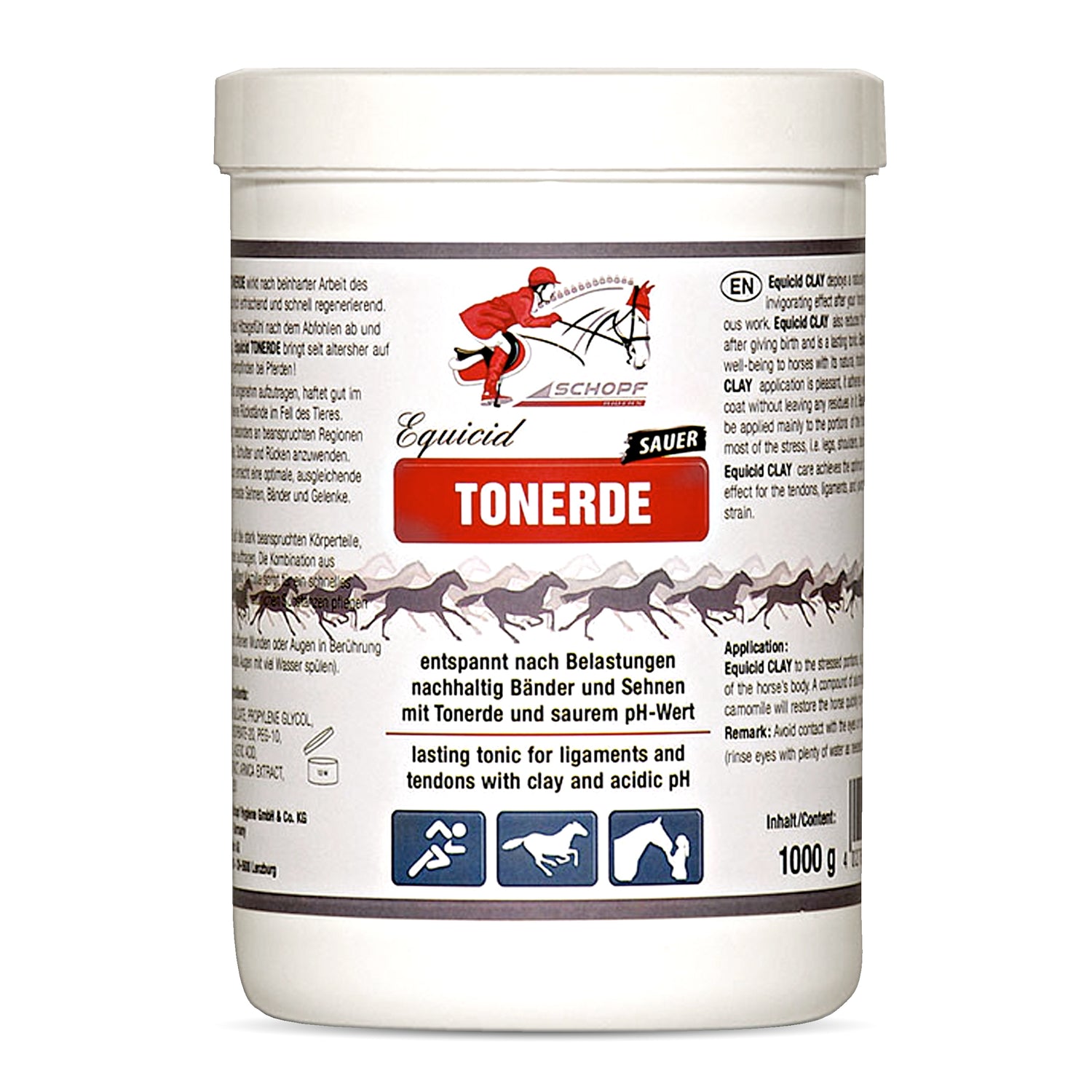 Equicid Clay : Soin rafraîchissant du cheval pour la détente et la régénération