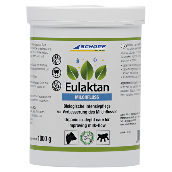Eulaktan : Baume pour la mamelle aux huiles essentielles pour la vitalité des quartiers de la mamelle - Silberkraft