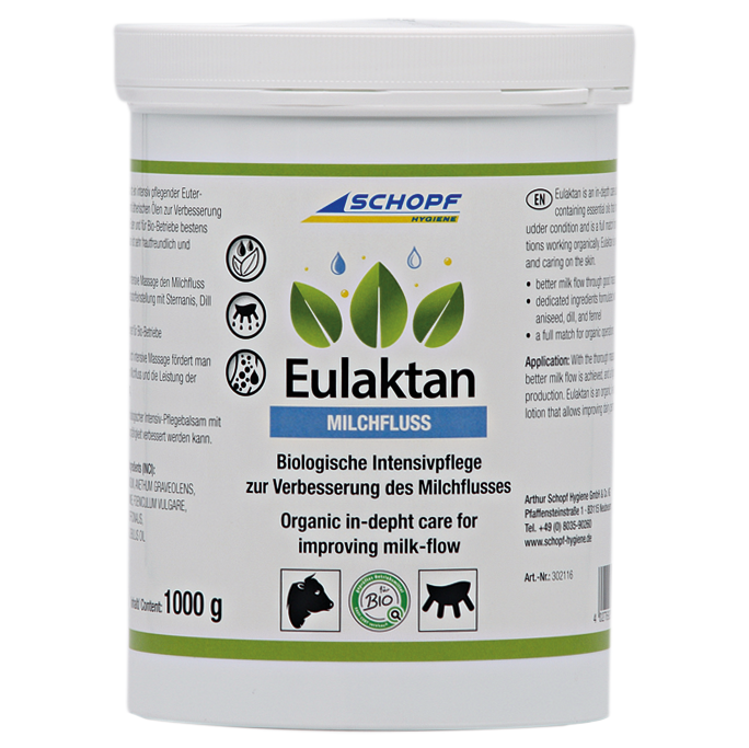 Eulaktan : Baume pour la mamelle aux huiles essentielles pour la vitalité des quartiers de la mamelle