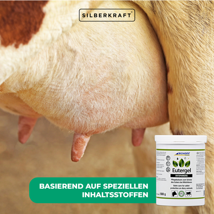 Gel mamelle vert : Baume de soin protecteur pour vaches