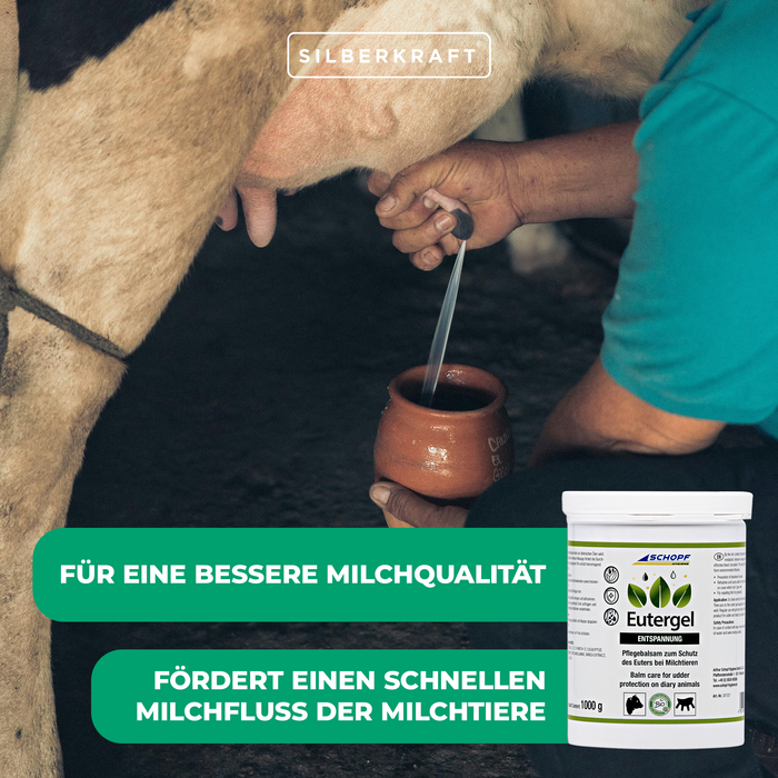 Gel mamelle vert : Baume de soin protecteur pour vaches