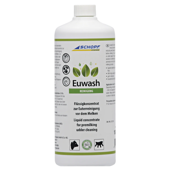 Concentré Euwash : Soin efficace des mamelles avec formule à l'eucalyptus - Silberkraft