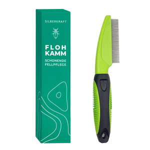 Flohkamm Hund & Katze - Silberkraft