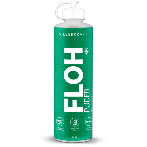 Poudre anti-puces chien/chat - Silberkraft