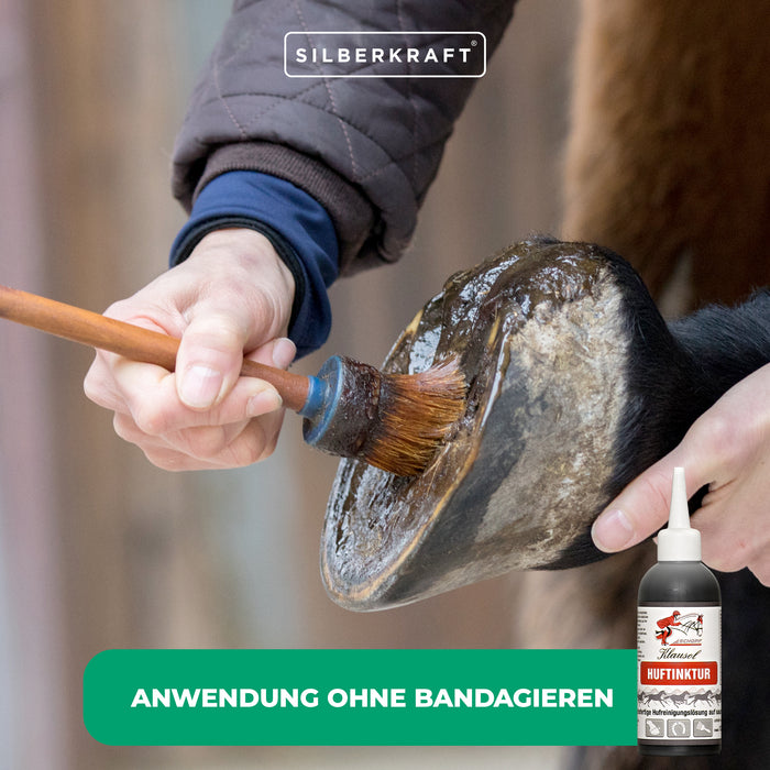 Teinture de sabot pour chevaux : aide immédiate en cas de problèmes aigus de sabots