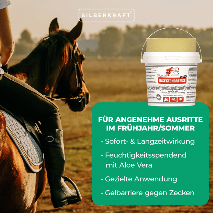 Lotion anti-insectes pour chevaux