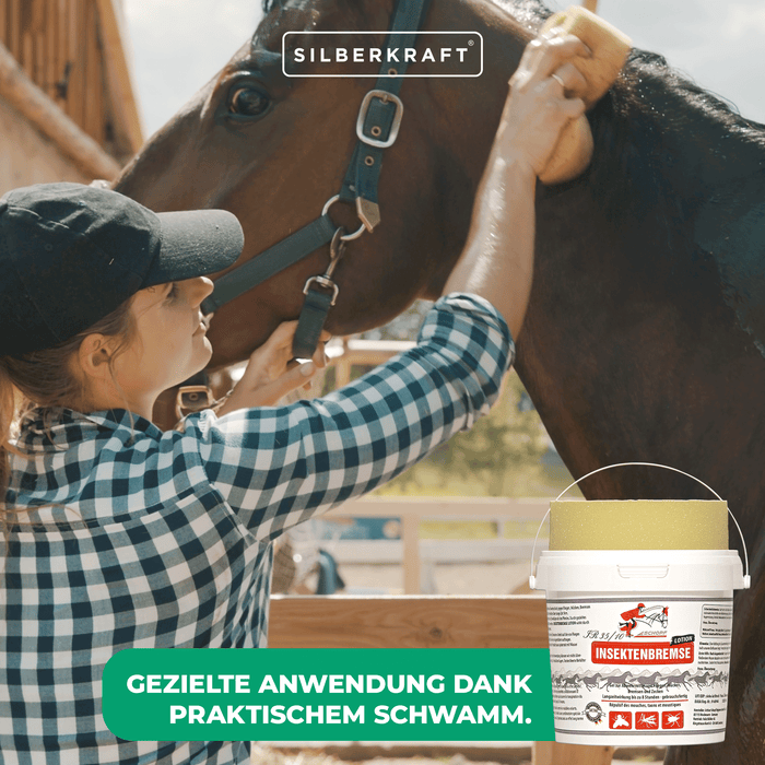 Lotion anti-insectes pour chevaux