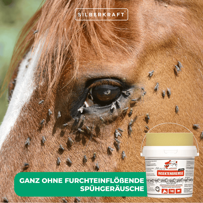 Lotion anti-insectes pour chevaux