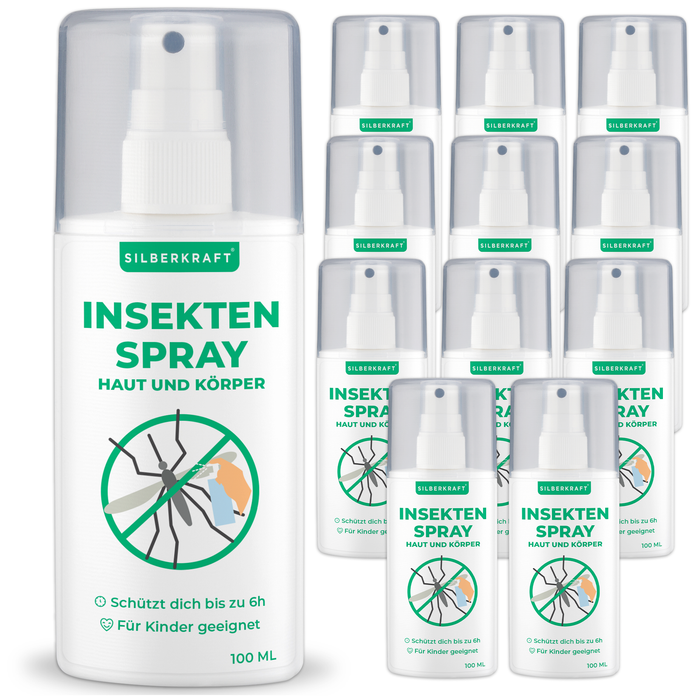Spray anti-insectes pour la peau et le corps