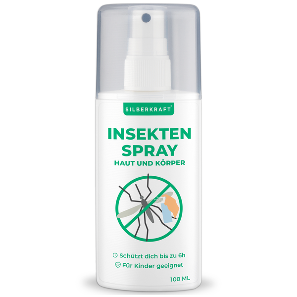 Spray anti-insectes peau et corps - Silberkraft