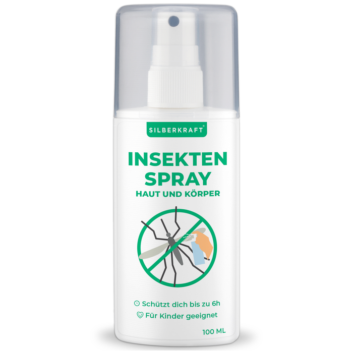Spray anti-insectes pour la peau et le corps