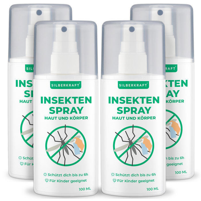 Spray anti-insectes pour la peau et le corps