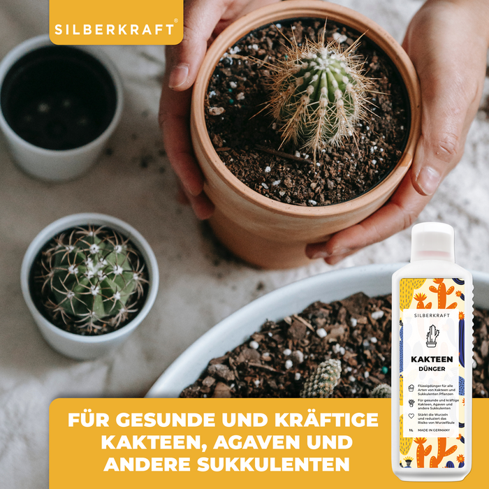 Engrais pour cactus - Engrais liquide minéral NPK avec azote - Engrais pour cactus et plantes succulentes - Fertilisation des cactus