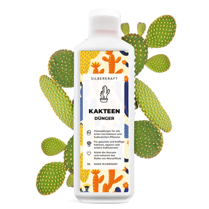 Engrais pour cactus - Engrais liquide minéral NPK avec azote - Engrais pour cactus et plantes succulentes - Fertilisation des cactus