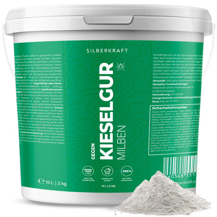 Seau terre diatomée 10 L 