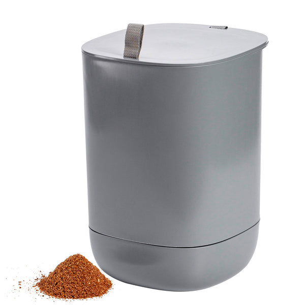 Composteur de cuisine Bokashi - composteur incl. 1kg de gravier - Silberkraft