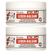 Baume pour cuir à la cire d'abeille : soin optimal du cuir de selle et du cuir lisse