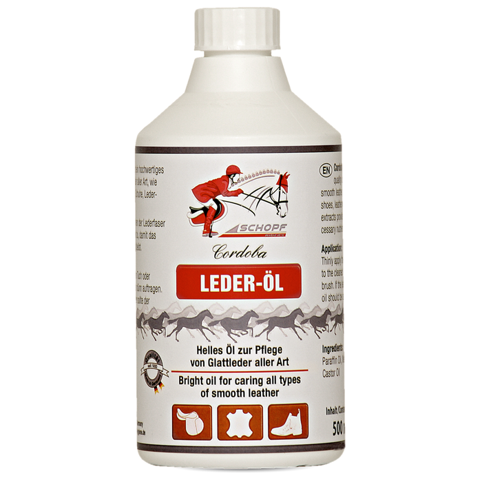 Huile de cuir de haute qualité pour selles, brides et bottes d'équitation