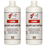 Huile de lin naturelle pour chevaux : Complément oméga-3 de haute qualité pour un pelage brillant et une digestion optimale - Silberkraft