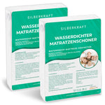 Housse de matelas anti-acariens enveloppant linge de lit - Silberkraft