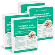 Housse de matelas anti-acariens enveloppant la literie