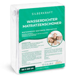 Housse de matelas anti-acariens enveloppant linge de lit - Silberkraft