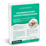 Housse de matelas anti-acariens enveloppant linge de lit - Silberkraft