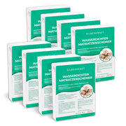 Housse de matelas anti-acariens enveloppant la literie