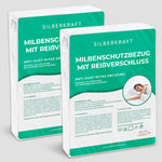 Housse anti-acariens - protection complète du matelas avec fermeture éclair - Silberkraft