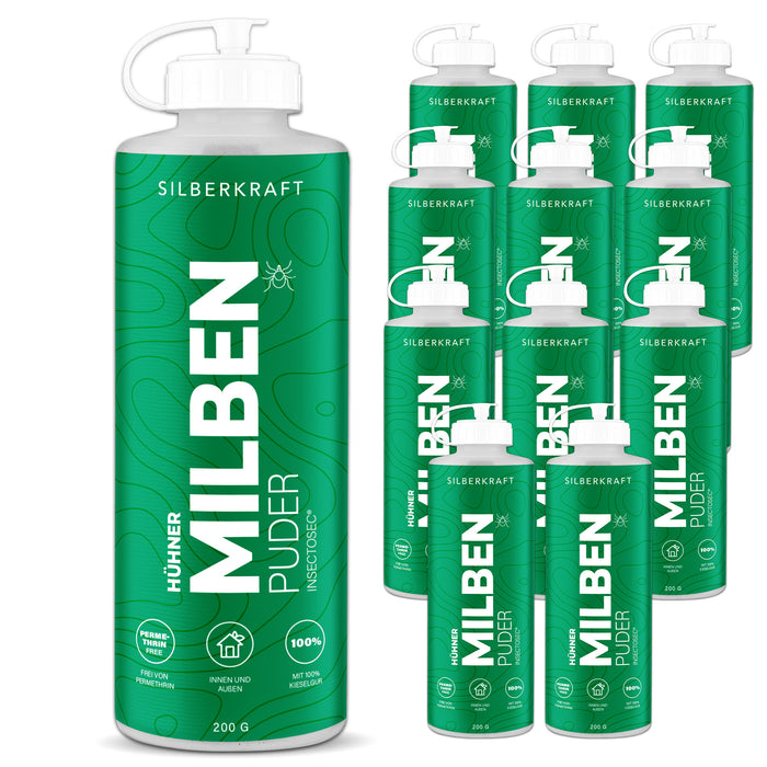 Poulets en poudre d'acariens - Silberkraft