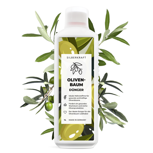 Engrais pour oliviers - Engrais liquide minéral NPK avec azote - Engrais pour oliviers - Engrais pour olives - Silberkraft