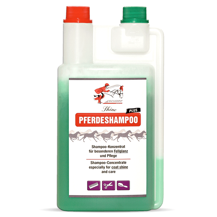 Horse Shampoo Plus : pour un pelage de cheval sain et brillant