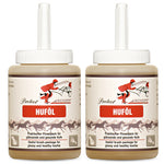 Huile de sabot nourrissante avec barrière protectrice pour des sabots de chevaux forts et sains - Silberkraft