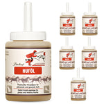 Huile de sabot nourrissante avec barrière protectrice pour des sabots de chevaux forts et sains - Silberkraft