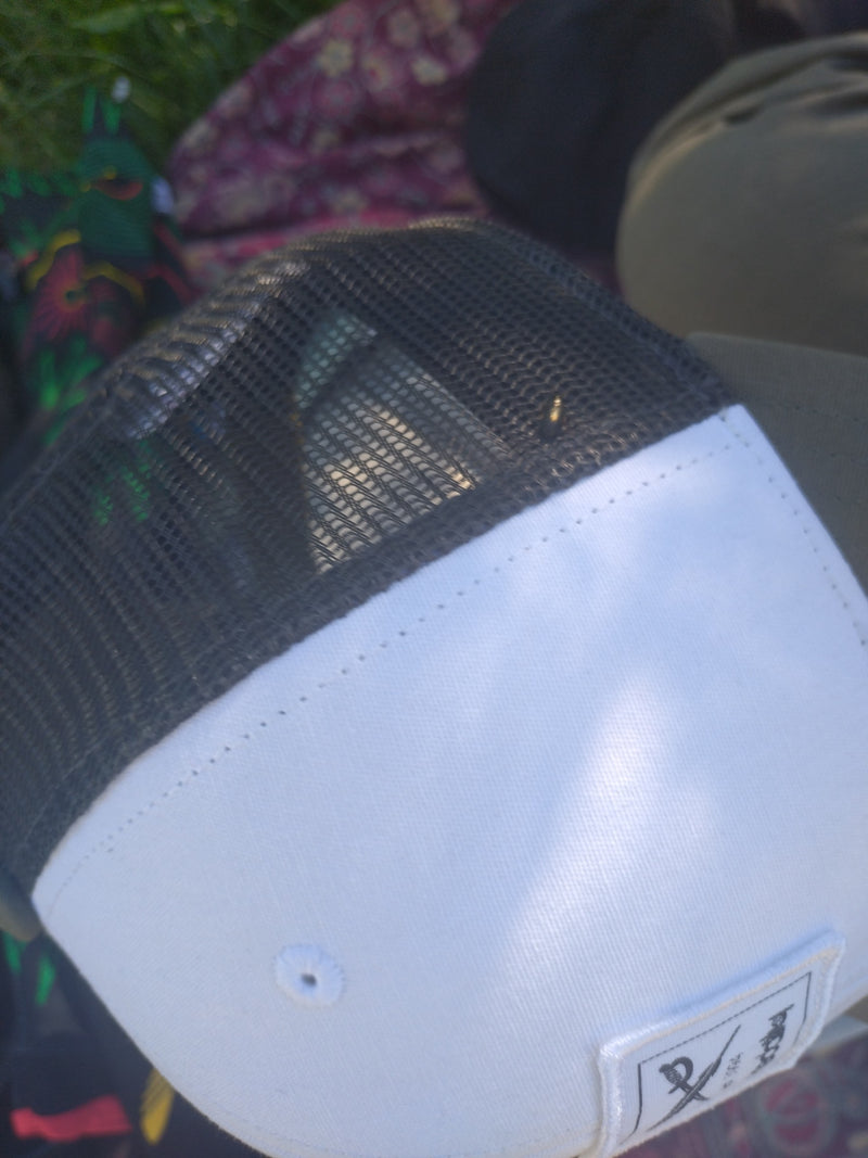 L'image montre un petit méligèthe assis sur un chapeau en tissu.