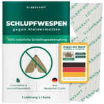 Schlupfwespen gegen Kleidermotten - Motten mit Nützlinge bekämpfen - Silberkraft