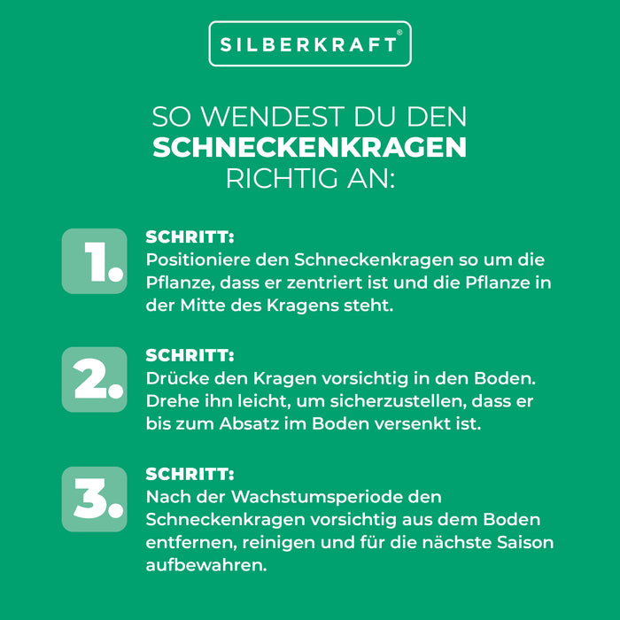 Collier anti-escargots : Protection efficace contre les escargots et les vers sur les semis