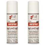 Spray sabot noir : soin et protection des sabots forts des chevaux - Silberkraft