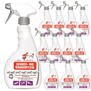 Spray de soin pour la queue et la crinière pour un crin de cheval d'une beauté éclatante