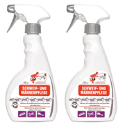 Spray de soin pour la queue et la crinière pour un crin de cheval d'une beauté éclatante
