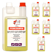 Shampoing sensible pour chevaux et poulains