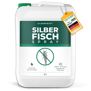 Silberfischspray - Silberfische / Papierfische vertreiben - Silberkraft