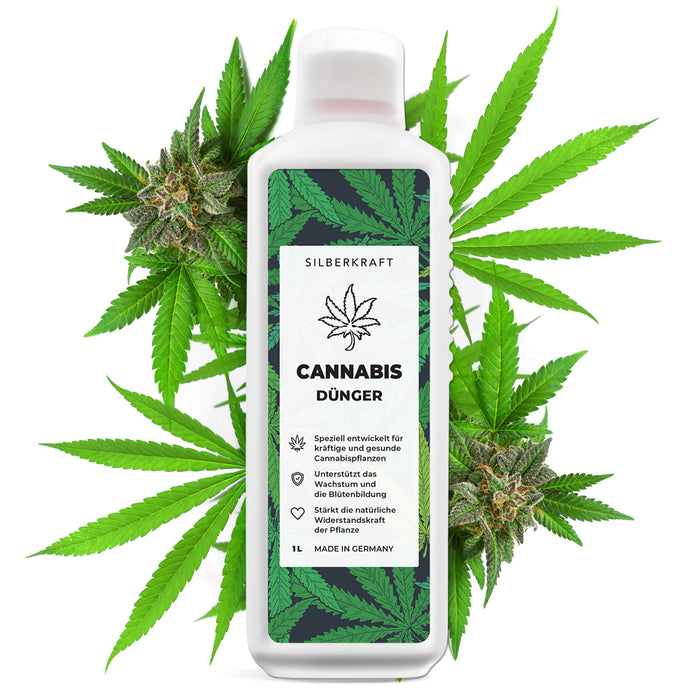 Engrais pour cannabis - Engrais liquide minéral NPK avec azote - Engrais pour plantes de cannabis - Engrais pour chanvre