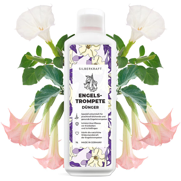 Engrais pour trompette d'ange - engrais liquide minéral NPK avec azote - engrais pour trompette d'ange - Silberkraft