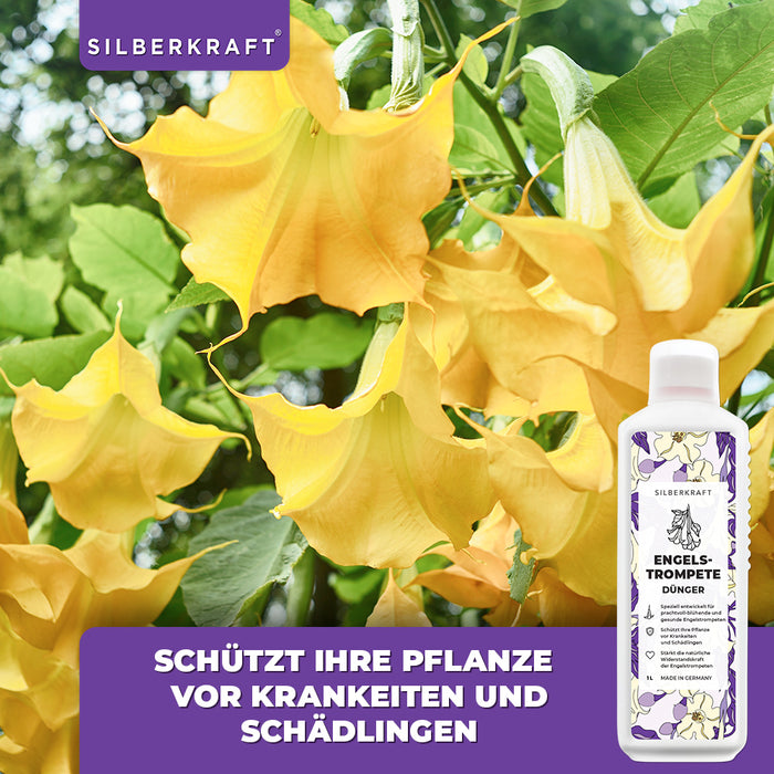Engrais pour trompette d'ange - Engrais liquide minéral NPK avec azote - Engrais pour trompette d'ange